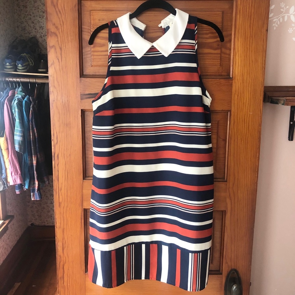 60’s Mod Style Striped Dress